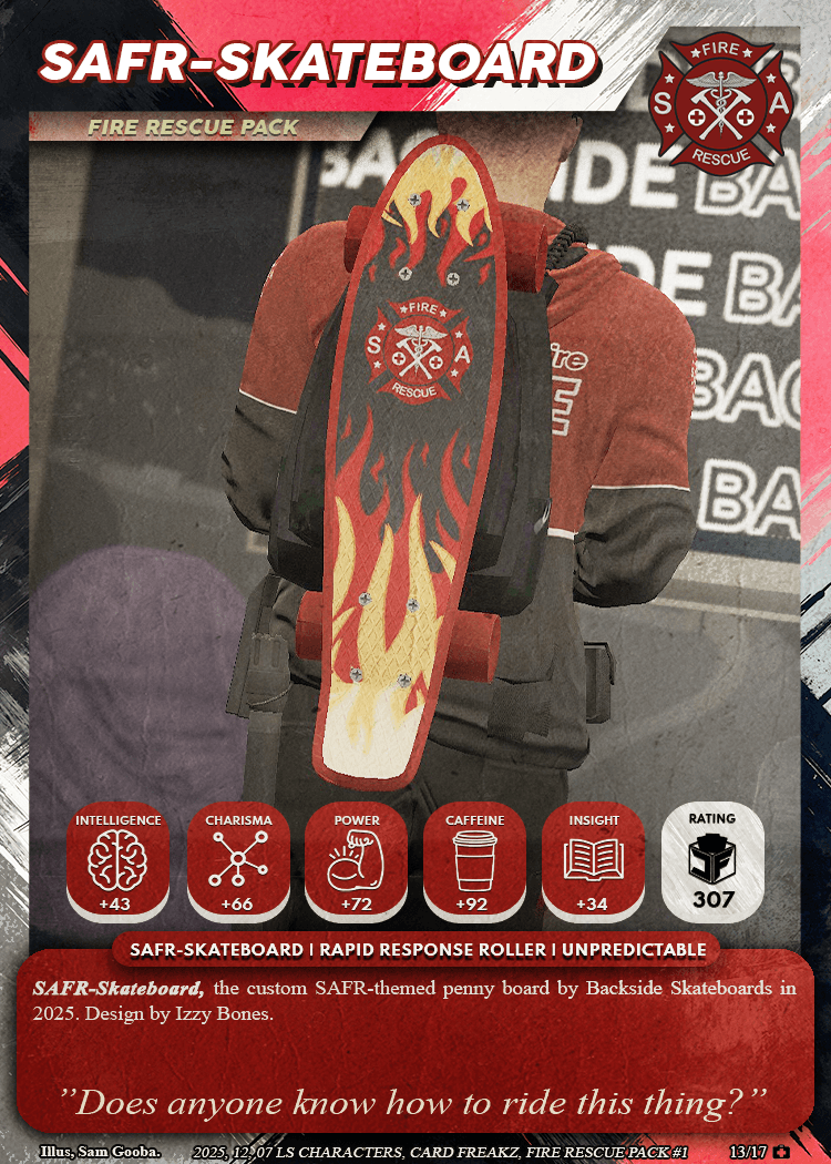 SAFR-Skateboard