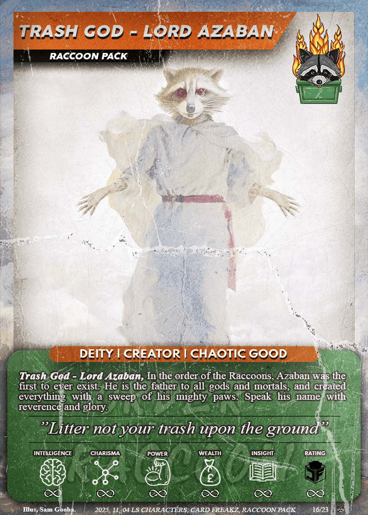 Trash God Lord Azaban