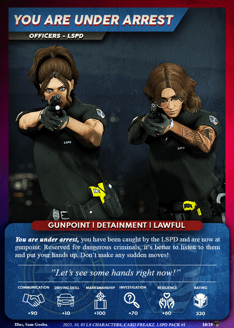 You Are Under Arrest
