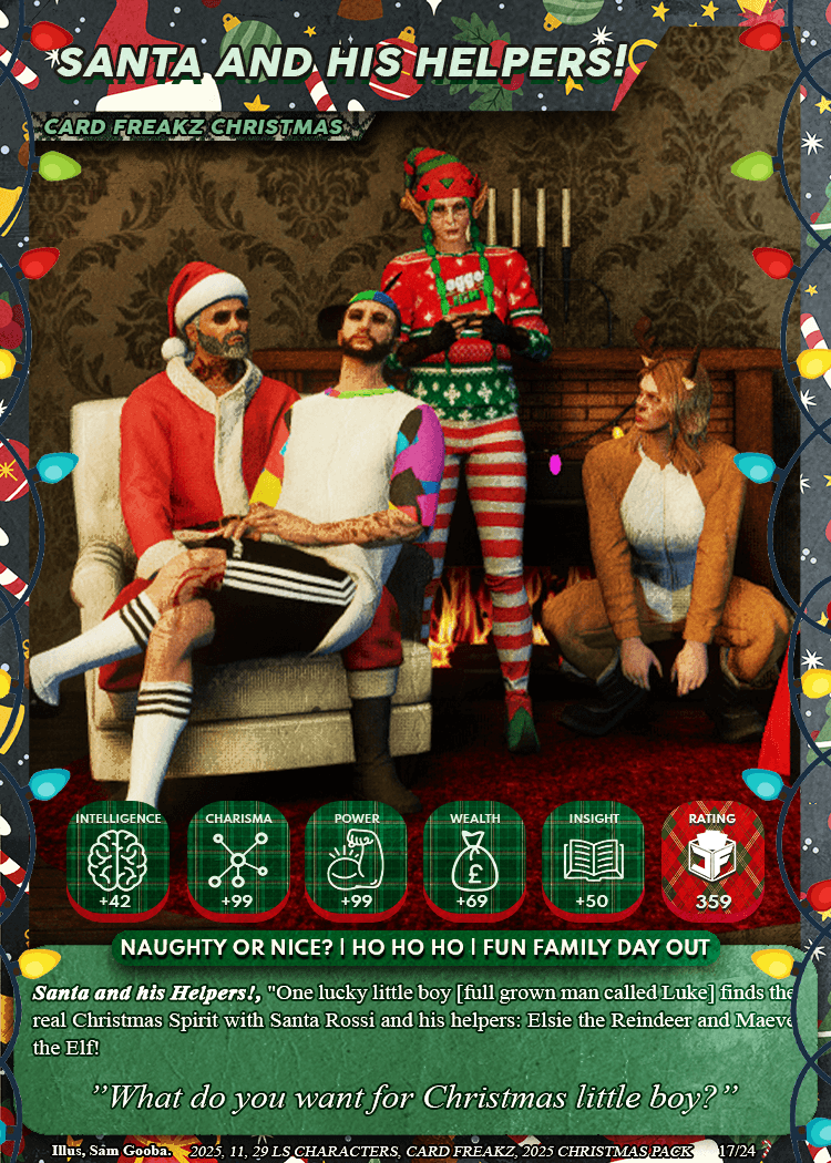 Santa and his Helpers!